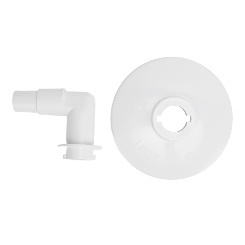Skimmer Vacuum Plate with 90 Degree Elbow Adapter Swimming Pool