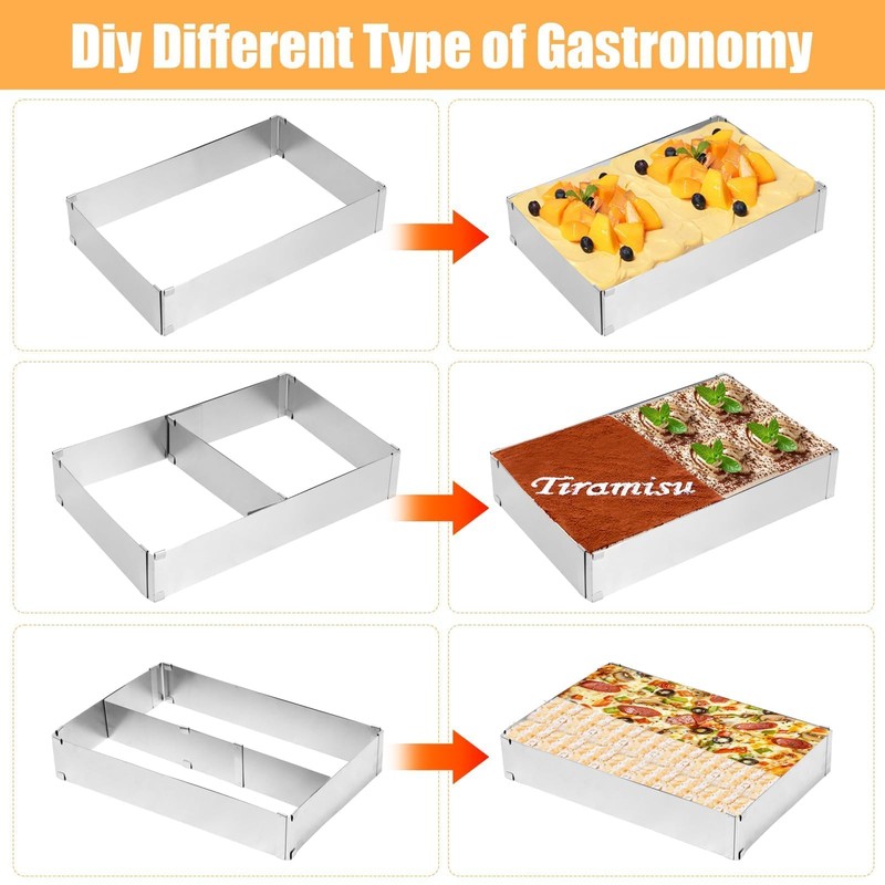 TayBong Rectangular Adjustable Baking Frame