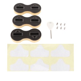 3 Pcs Surfboard Fin Box Round Cup Shape PVC Nine Zero Degree Side Surfboard Fins Plugs for Surfing Surf Board