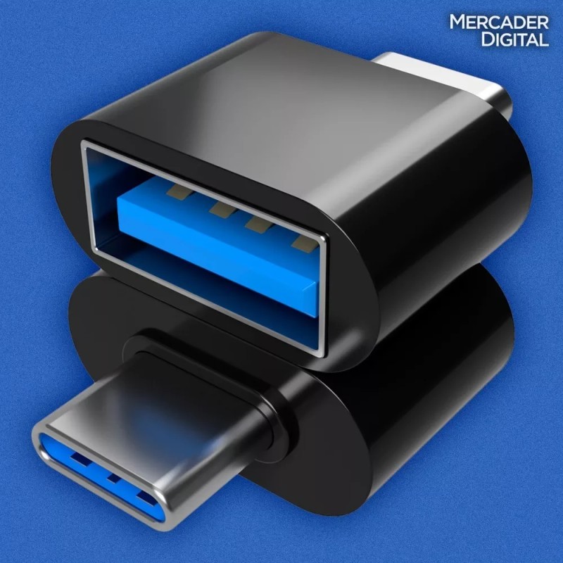 Mercader Digital 5 Pzs Adaptador Usb A Tipo C Otg