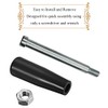Revolving Handles Knob Handwheel M12 x 120mm Male Threaded Stem