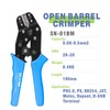 WEKESIGO SN-01BM Ratchet Crimper AWG28-20 0.08-0.5mm ² for XH2.54/3.96,PH2.0,PX,JST,Molex Terminal