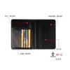 Leather Passport Cover Case RFID Blocking Travel Wallet (Black), black,