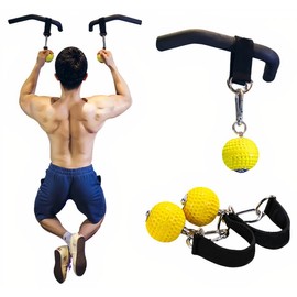 MuscleForge® Training balls, grip balls, pull-up balls, pull-up balls for grip strength and training in the gym or at home, for pull-ups, for climbing training