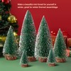 Mini Christmas Trees Christmas Decor Artificial Christmas Decorations with 4