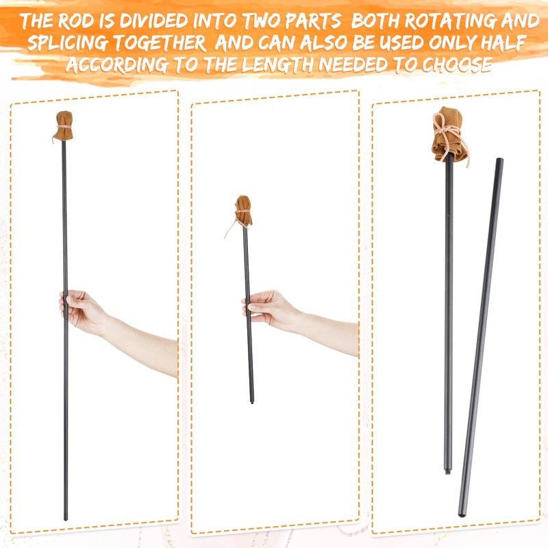 Mahl Stick for Steadying Painter Hand 32.7 Inch Artists Drawing