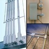 CKVIHAV 4Pack 3/4 Inch Rigid PVC Conduit Body Type C,
