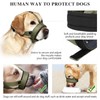 HEELE Dog Muzzle with Head Strap and Adjustable Loop and