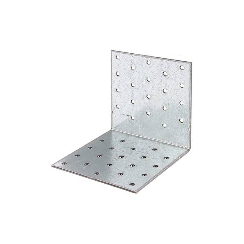Alberts 330903 Perforated Plate Angle Sendzimir-Galvanised 100 x 100 x