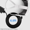 RCBCH Replacement Meta/Oculus Quest Cable, 6.6FT USB C Cable for