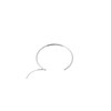 [D.Silver] Silver 925 Glaze Pipe Ring Earrings Silver / [D.Silver]