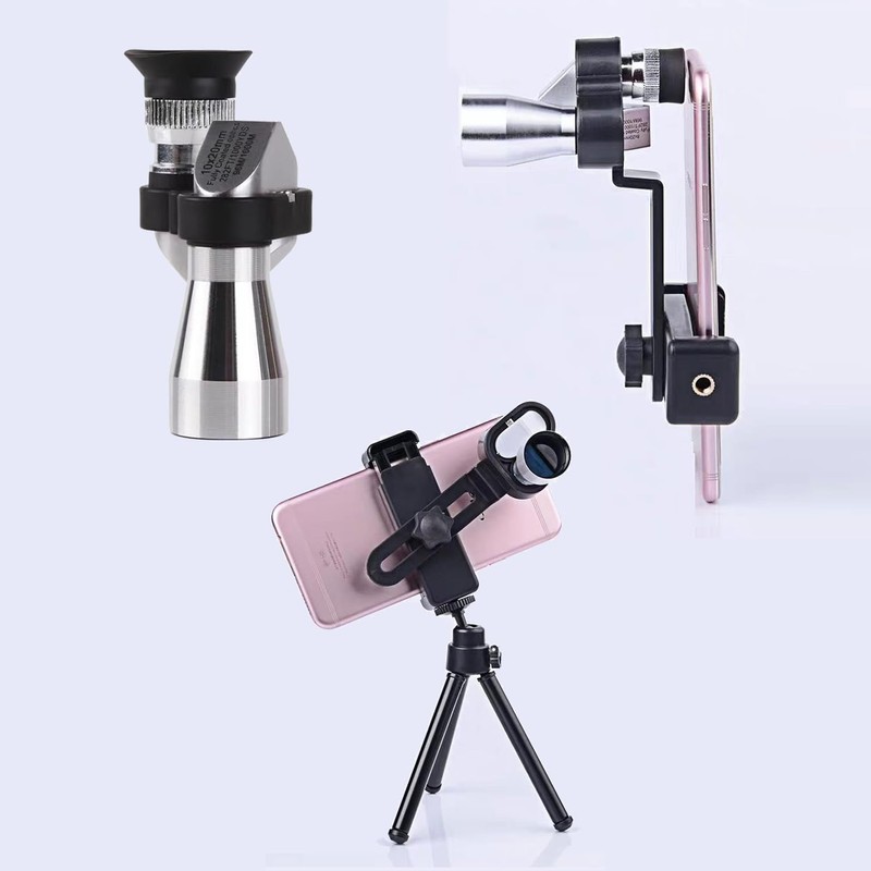 Compact Monocular Telescope for Adults, Portable Handheld Mini Monocular with
