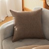 Haguko Set of 2 Linen Texture Nordic Peach Skin Soft