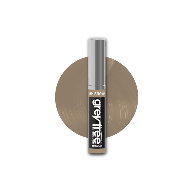 Greyfree - Tinte de pelo marrón ceniza 7,1 g, 7,1