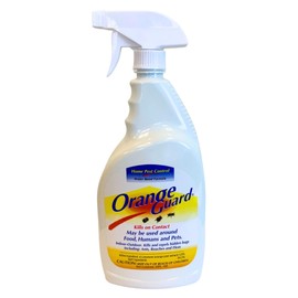 Orange Guard Home Pest Control Spray with D-Limonene | All-Natural Food Grade Orange Peel Oil for Bugs, Ants, Roaches, Fleas, Palmettos and Silverfish - 32oz