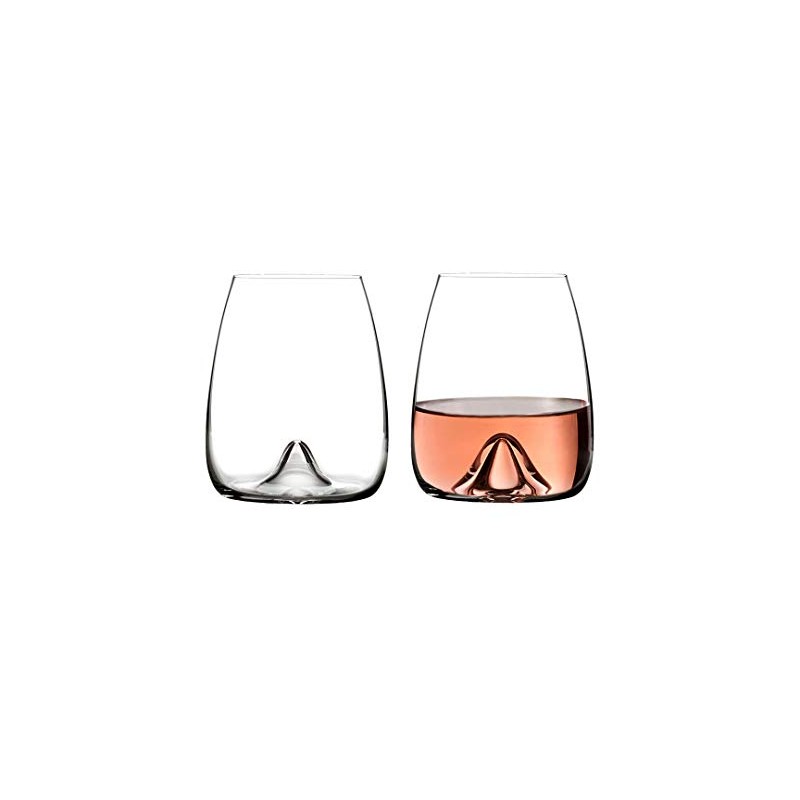Waterford Elegance Stemless Wine Glass, Pair