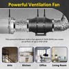 iPower 6 Inch Inline Duct Fan 395 CFM Ventilation Exhaust