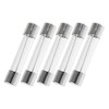 Witonics 6A 250V Slow-Blow Glass Fuses 6x30mm (Pack of 5)