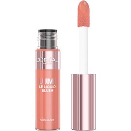 L'Oréal Paris Rubor Líquido True Match Lumi Le De L'Oréal Paris, Fórmula De Rubor Intenso Y Ligero Con Pigmentos Líquidos, Dewy Worth It, 0,33 Onzas Líquidas Vale La Pena Estar Cubierto De Rocío 0,33