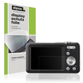 dipos I 4x Schutzfolie matt passend für Panasonic Lumix DMC-FS28 Folie Displayschutzfolie, Ultra-Dünn, Case-Friendly, Fingerprint-Kompatibel