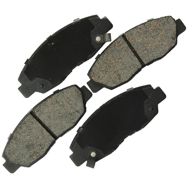 BOSCH BE465A Blue Ceramic Disc Brake Pad Set - Compatible With Select Acura EL; Honda Civic; FRONT