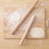 Pack of 3 Wooden Rolling Pin, Beech Wood Rolling Pin,