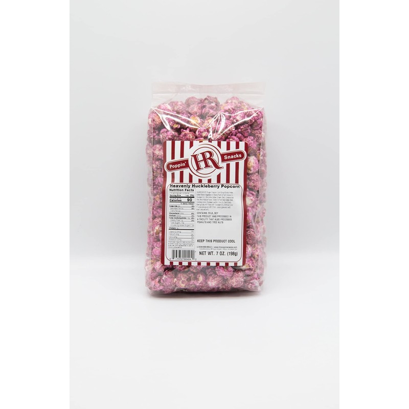 Heavenly Huckleberry Popcorn | 6 Pack | HR Poppin' Snacks
