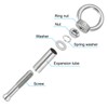 PATIKIL Expansion Eye Bolt M10x60mm, 2 Pack 304 Stainless Steel