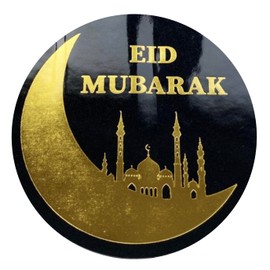 2 inch 60 Pcs Eid Mubarak Stickers for Ramadan Decoration