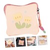 Baluue Square Period Bag Flower Pattern Coin Purse Sanitary Napkin