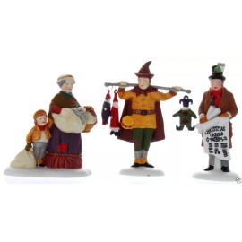 Department 56 Dept 56 Portobello Road Peddlers 3 pc New in Orig Box #58289