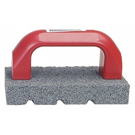 Rubbing Brick, Silicon Carbide, Black, 6" L