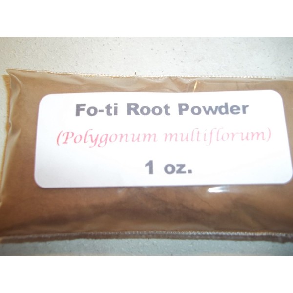 Fo-ti Root Powder 1 oz. Fo-ti Root Powder (Polygonum multiflorum)