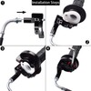 Royitay Twist Throttle Handle Grips,48" Bent Throttle Cable Replacement for