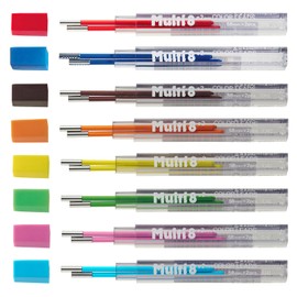 Pentel 804CH2-8AMZ Art Multi 8 Refill, Set of 8 Internal Leads