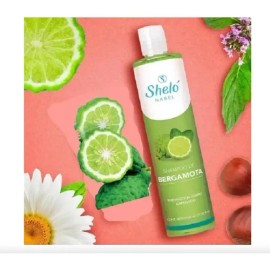 Shampoo Bergamota Original Caida Cabello 530 Ml Shelo Nabel.