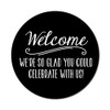 36 2.5-inch Welcome Sticker Labels for Wedding Shower Guest Gifts