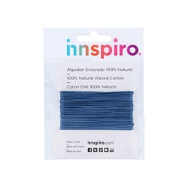 Cotton Cord Waxed Fine Royal Blue 1 mm 5 m