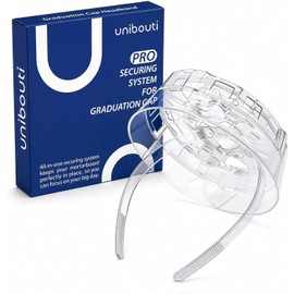 Original Graduation Cap Headband Insert, Secure Your Grad Cap & Preserve Curly, Natural & All Hairstyles on Grad Day