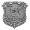 AngelStar with Faith Visor Clip, 2-1/2 Inches High