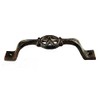 Star Cast Iron Antique Style Rustic Barn Handle, Gate Drawer