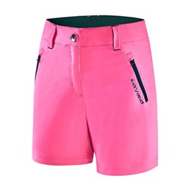 Black Crevice Women's Short Classic Shorts, pink/steel blue