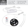 Armacost Lighting Tunable White LED Strip Lights 16ft with Remote