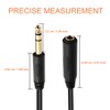 Tisino 1/4 Extension Cable 6 ft, Headphone Extension Cable Quarter