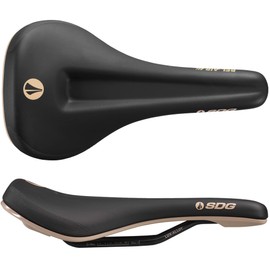 SDG Components, Bel-Air V3 MAX Lux-Alloy, Saddle, 260 x 140mm, Unisex, 255g, Black/Tan