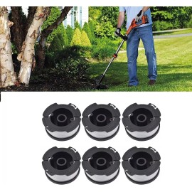 For Weed Eater NEW Trimmer Spool +Cap For Black & Decker LST400 LST420 LST522 LST1018 LSTE523