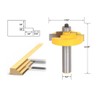 3Pcs 1/2 Inch Shank Router Bit Set Complete Picture Frame