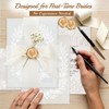 Dadoudou 50 Set Wedding Invitation Kit, Pre-Folded Vellum Jackets for