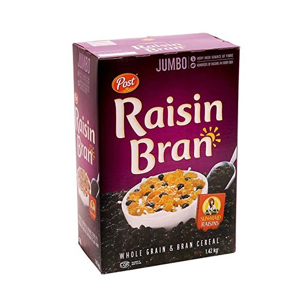 Post - Raisin Bran Cereal - Jumbo box 50 ounce (1.42kg)