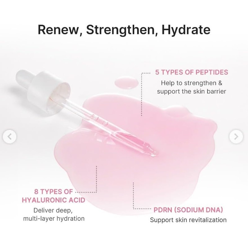 Medicube Suero de Péptidos Rosa Ultra Ligero con PDRN, Niacinamida